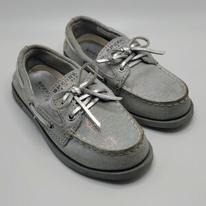 SPERRY | Top-Sider Silver Deck Shoes